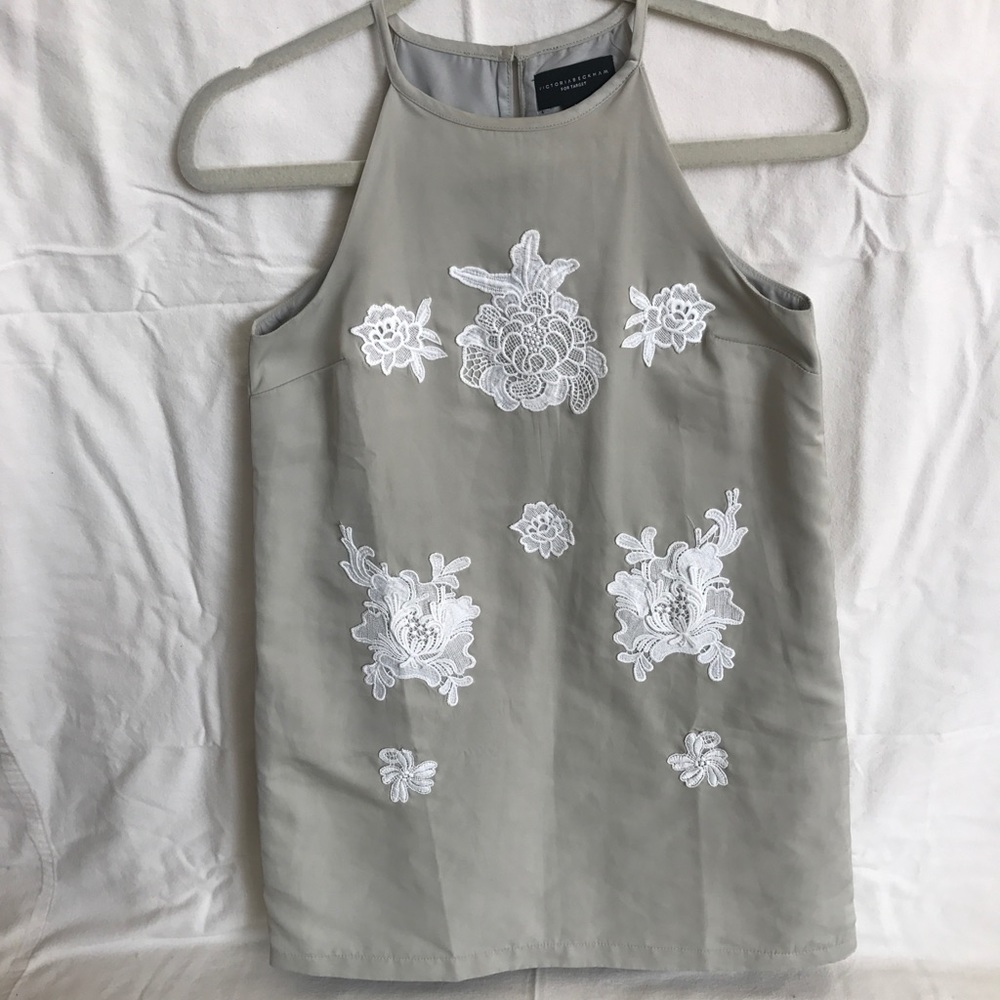 Tan Victoria Beckham Dress